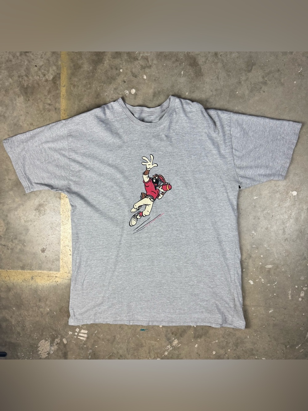 Vintage Iceberg History T-Shirt XL Looney Tunes Bugs Bunny Made in Italy Gilmar